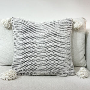 Housse de coussin POLIN 100% Coton Artisanat marocain Vision Original Marrakech