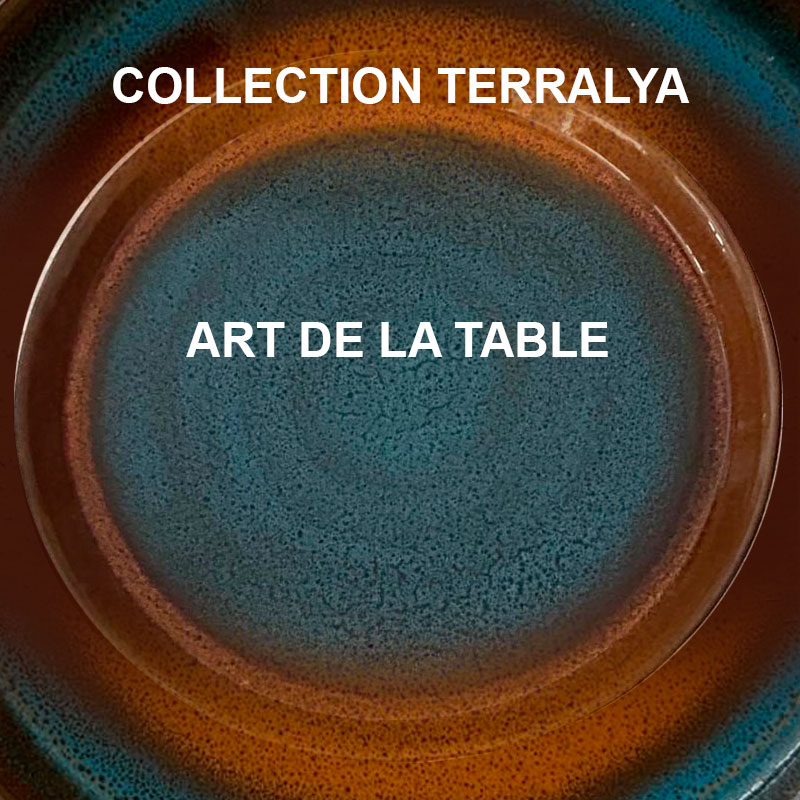 Art de la table en céramique de grès - Collection Terralya Vision Originale