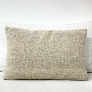 Coussin artisanal Lania en laine Marrakech Vision Originale