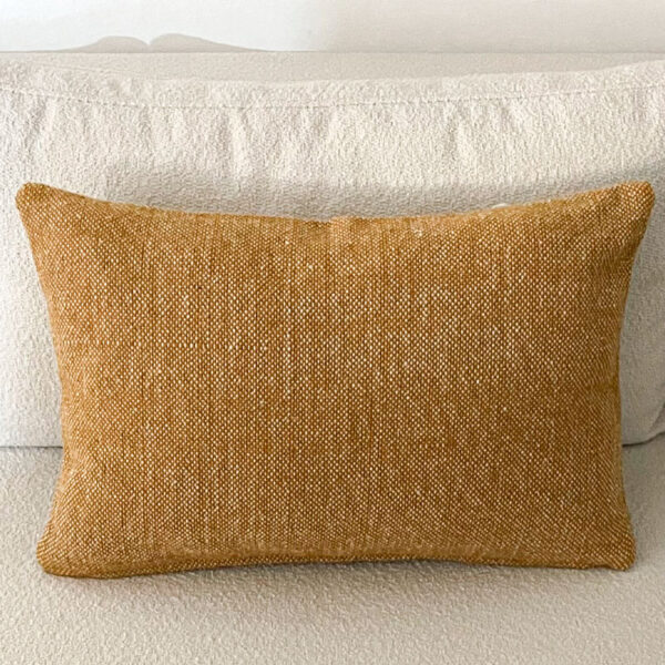 Coussin Lania jaune coton Marrakech Vision Originale