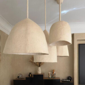 Luminaire en feutrine Brit 40 x 40 cm Marrakech Vision Originale