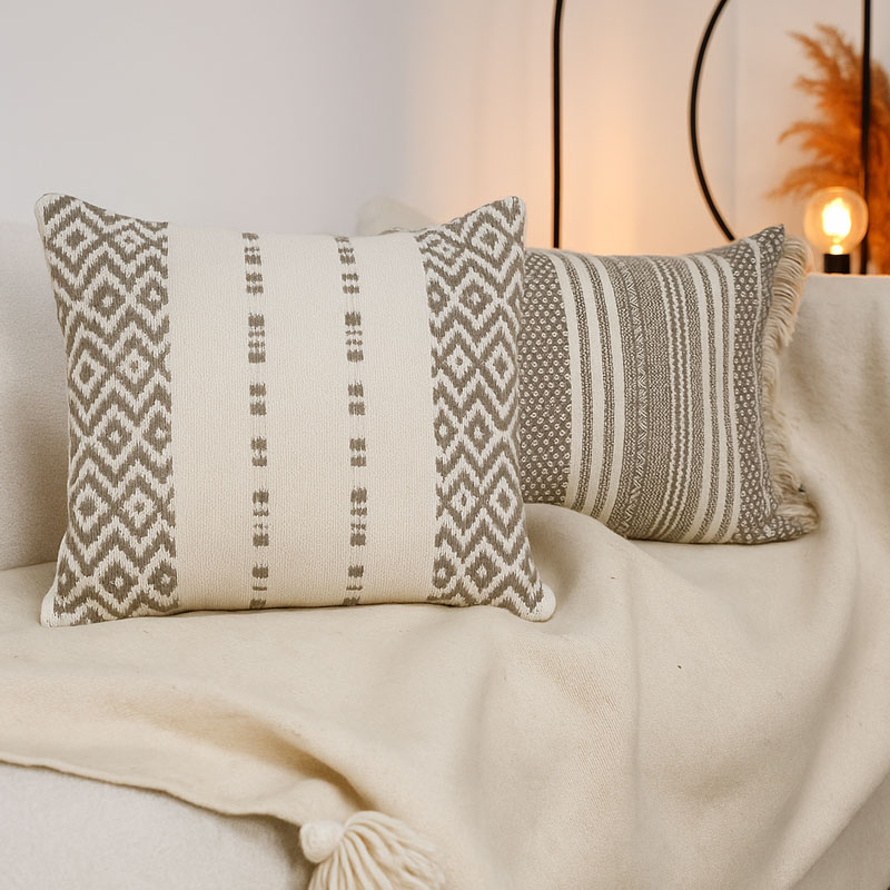 Coussin artisanal Tecaria Marrakech Vision Originale